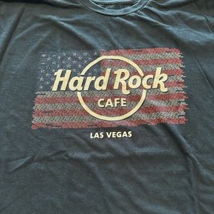 Hard Rock, American Flag, Las Vegas, T-shirt, Excellent Cond. SZ: 2XL